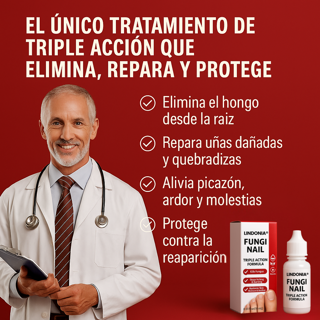 Lindonia® FungiNail Triple Acción