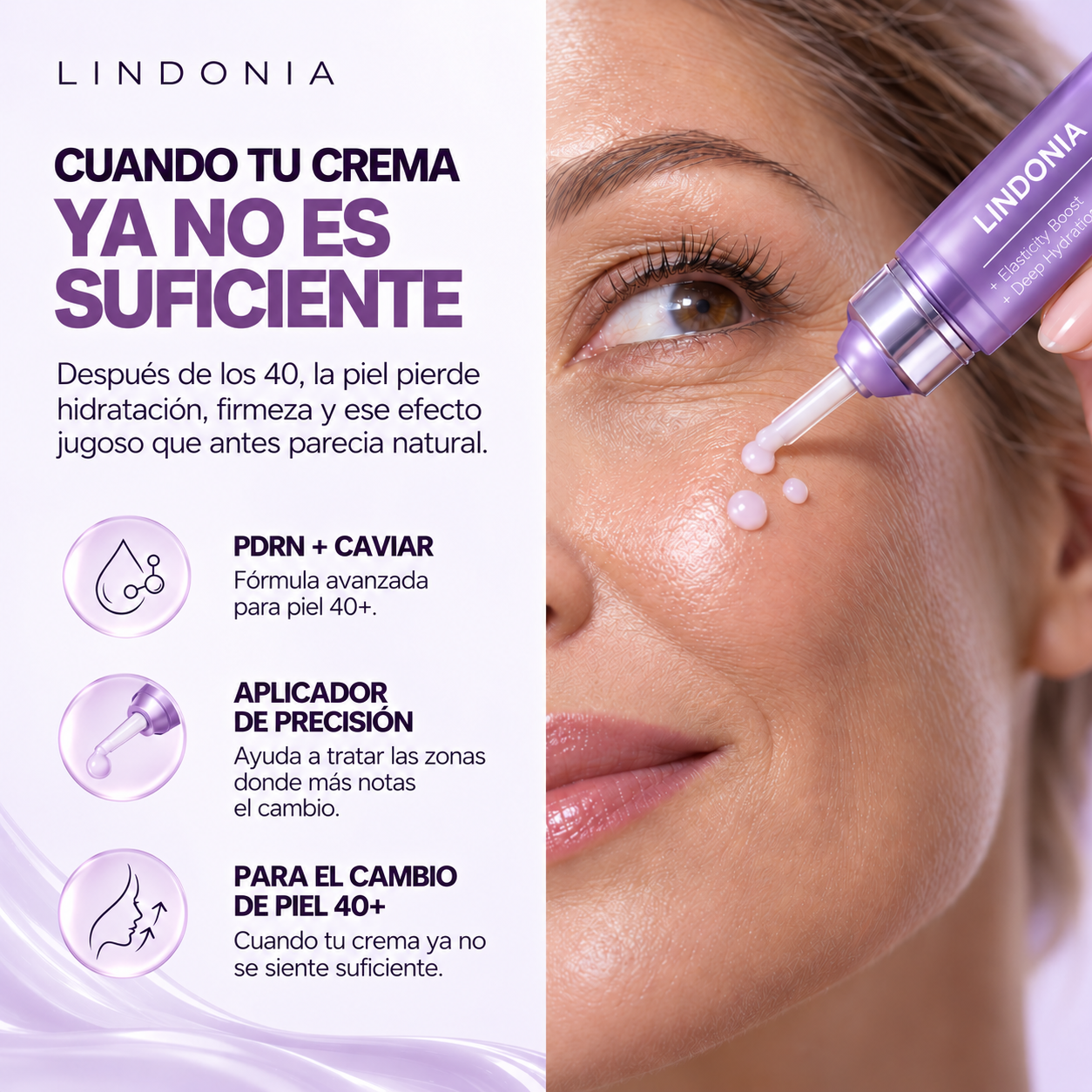Lindonia® Serum Booster PDRN 40+