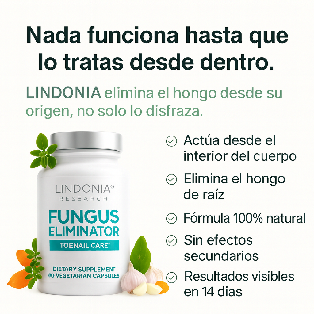 Lindonia® FungusEliminator - Cápsulas Anti-Hongos