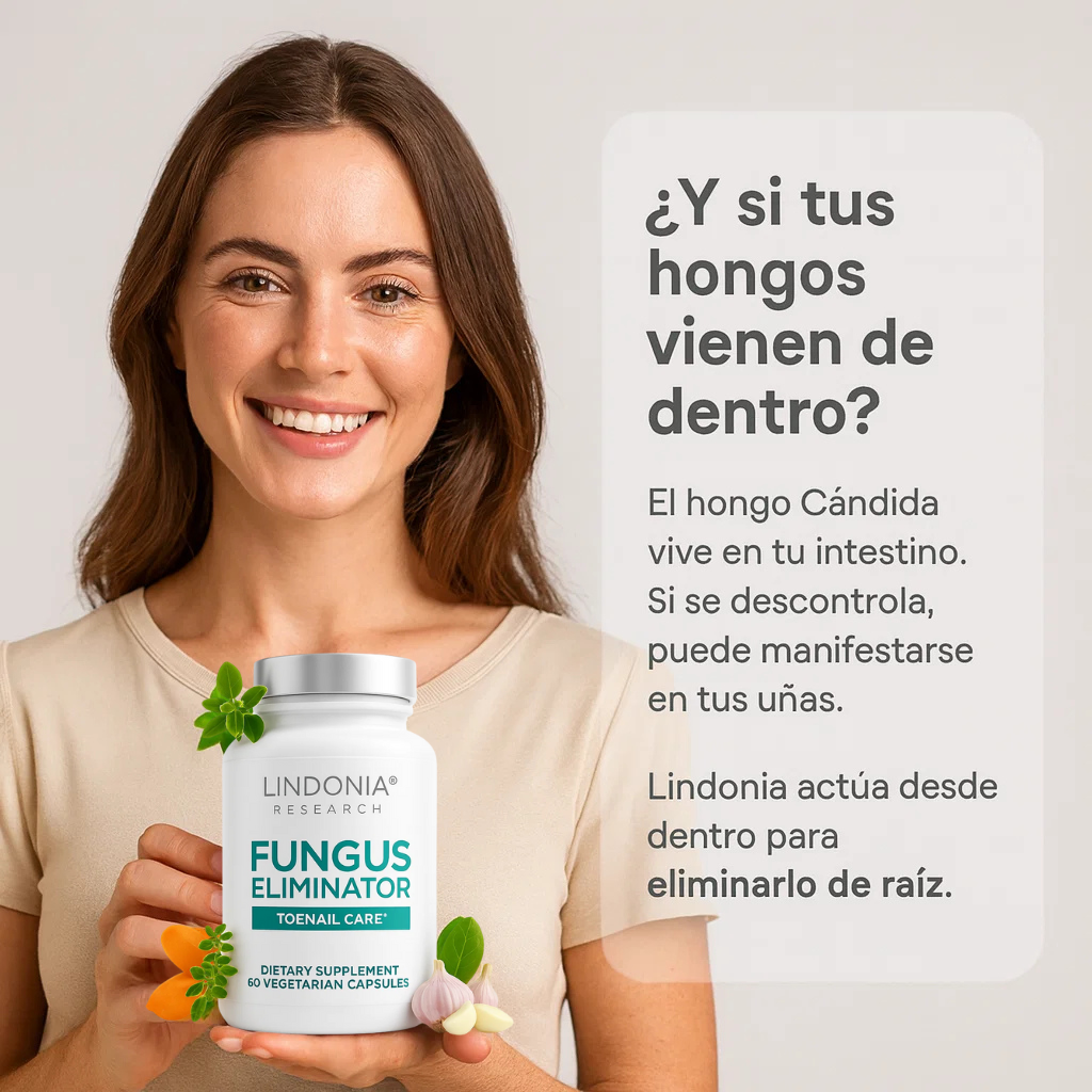 Lindonia® FungusEliminator - Cápsulas Anti-Hongos