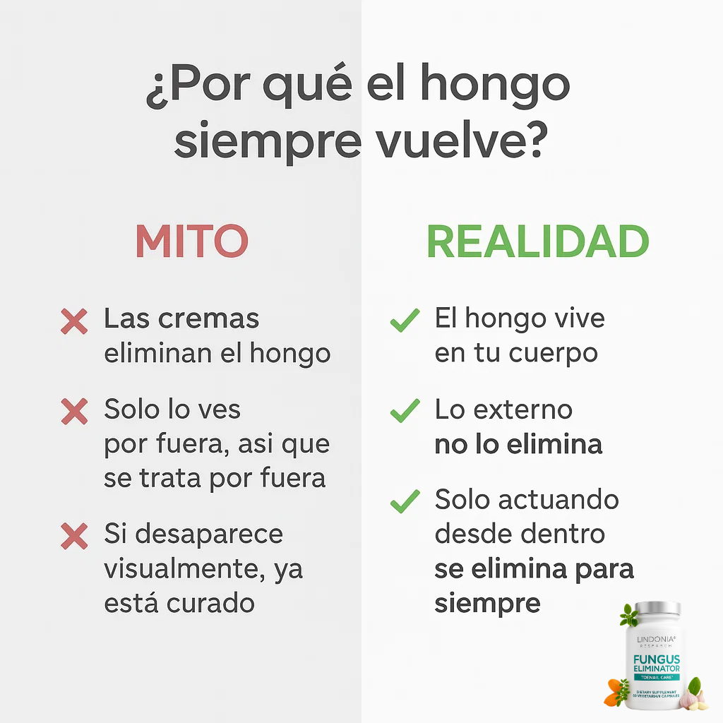 Lindonia® FungusEliminator - Cápsulas Anti-Hongos