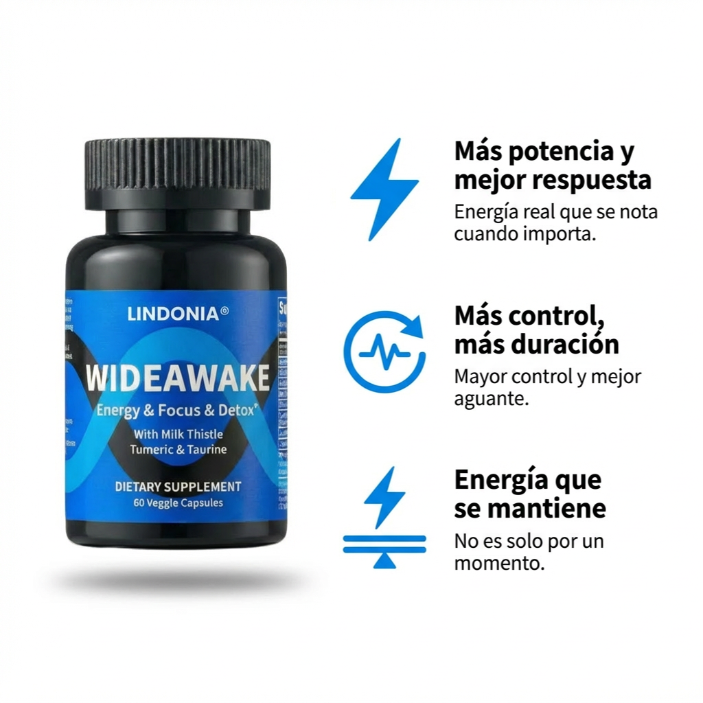 Lindonia® WideAwake – Potencia Natural & Energía