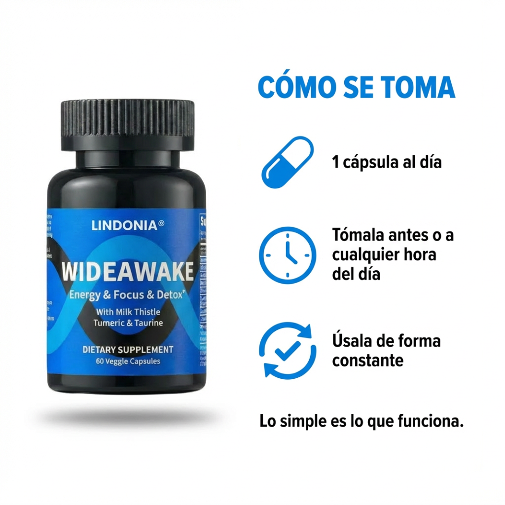 Lindonia® WideAwake – Potencia Natural & Energía