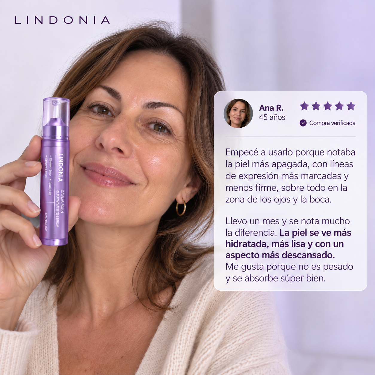Lindonia® Serum Booster PDRN 40+