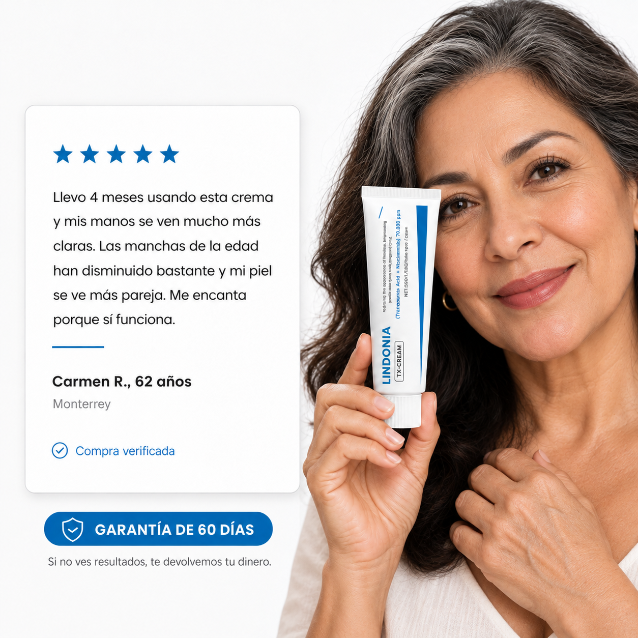 Lindonia® Corrector de Manchas para Manos