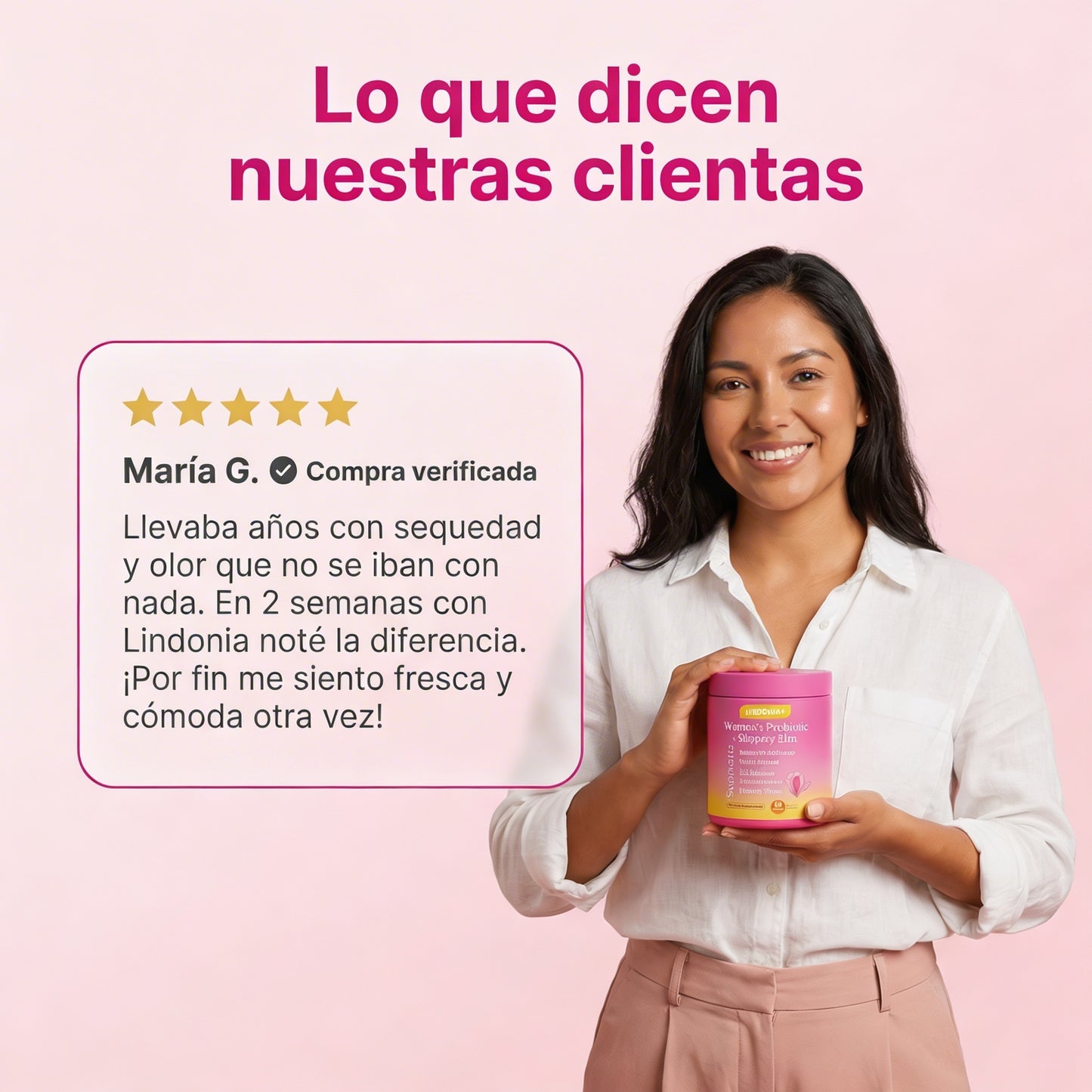 Lindonia® Balance Íntimo - Gomitas probióticas femeninas